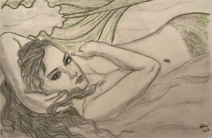 Swamp mermaid by Heather Kilgore